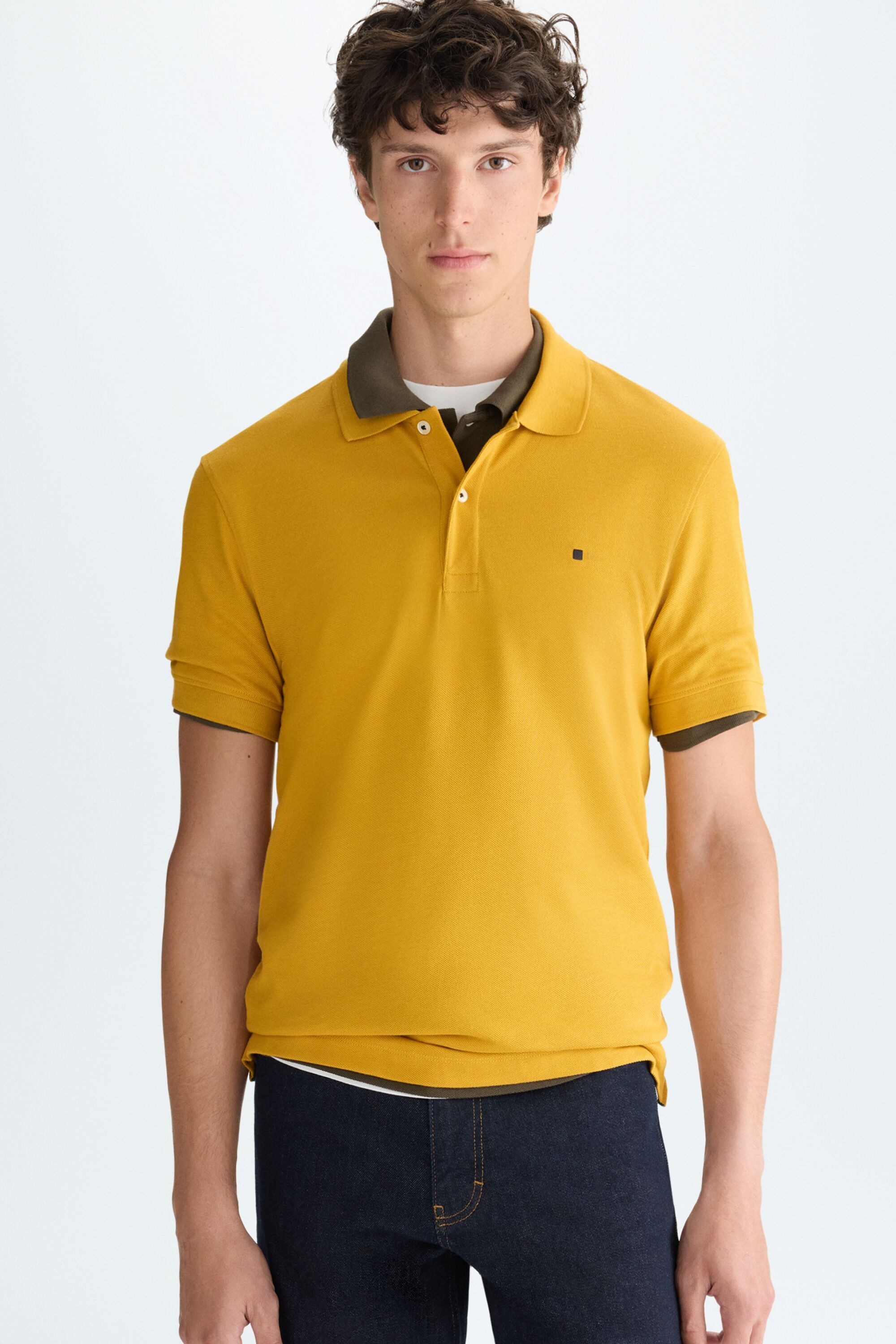 Piqué polo shirt