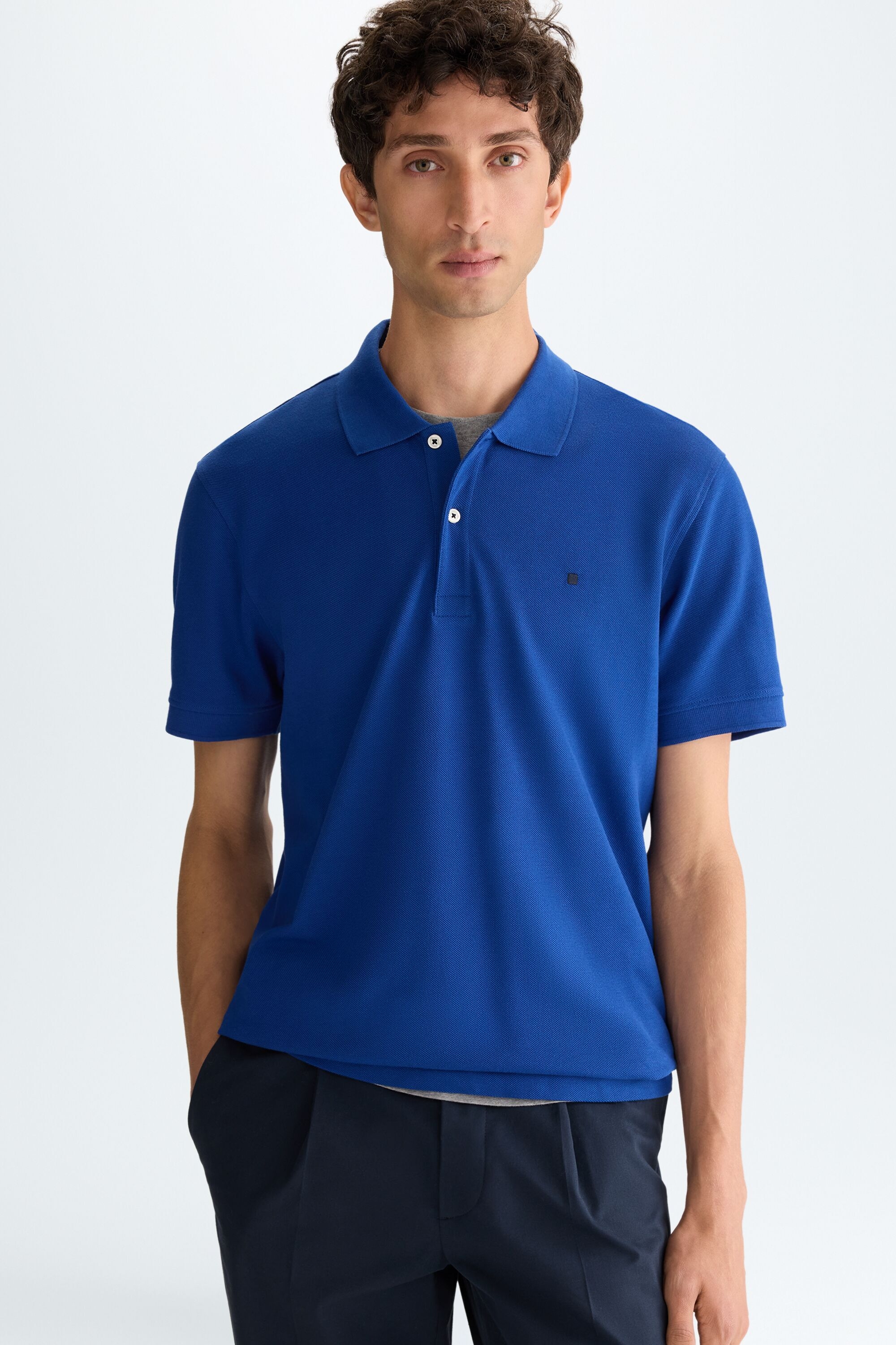Piqué polo shirt