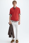 Piqué polo shirt