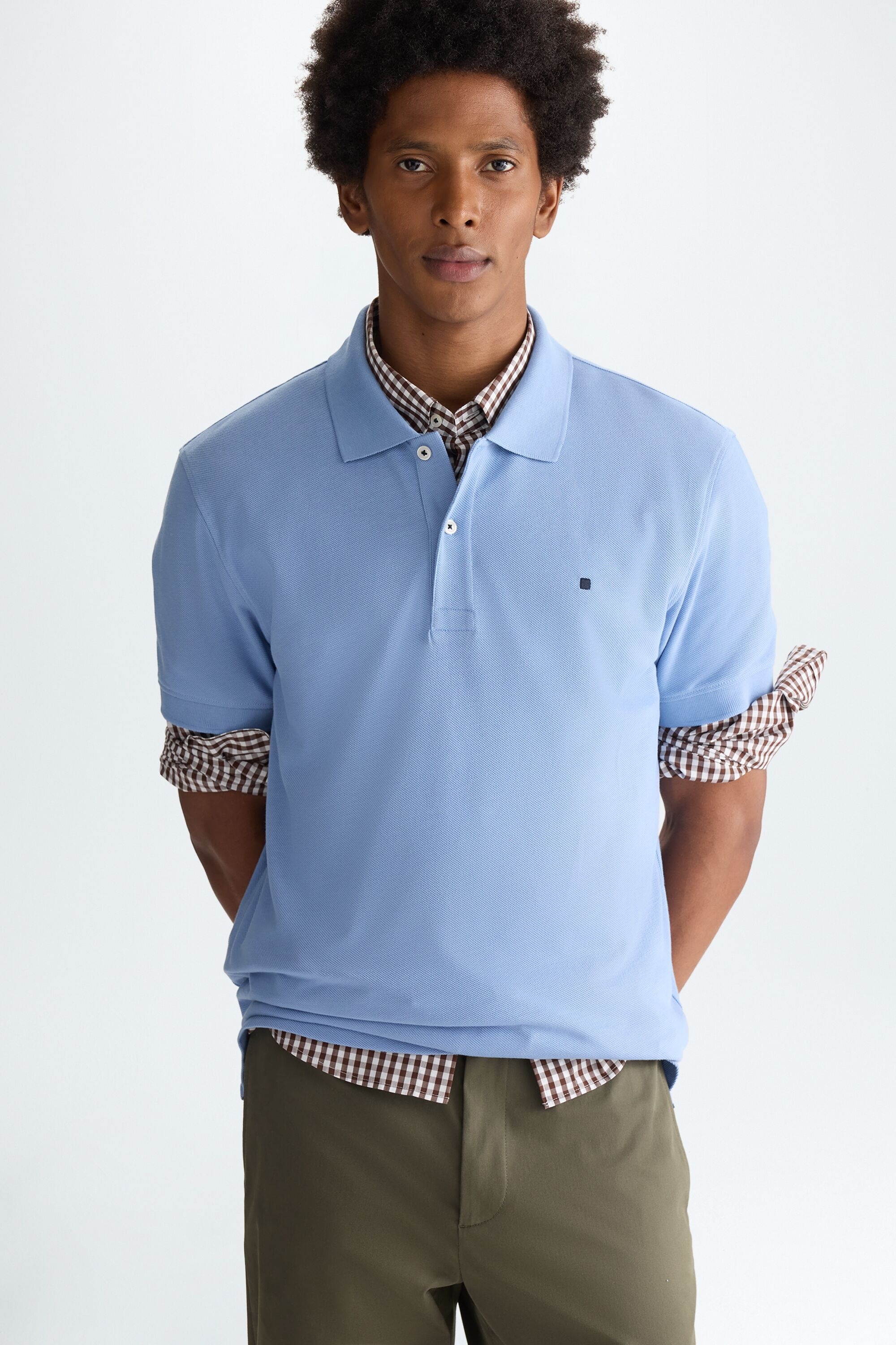 Piqué polo shirt