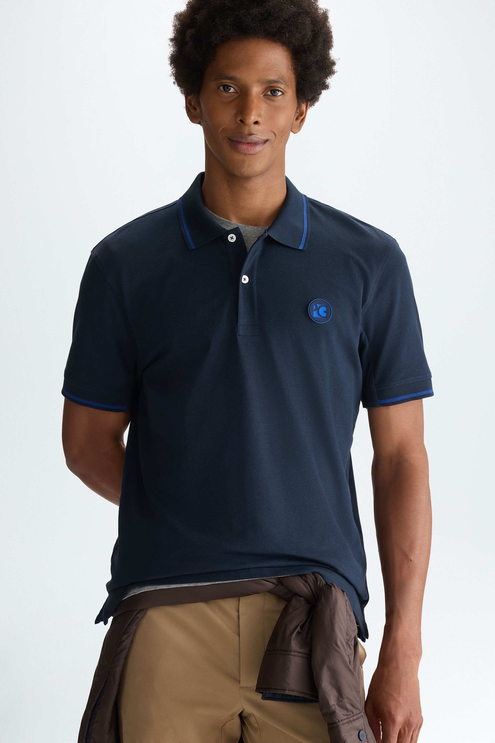 Piqué polo shirt