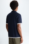Piqué double polo shirt