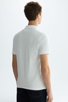 Piqué slim fit polo shirt