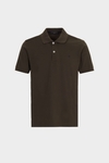 Piqué slim fit polo shirt
