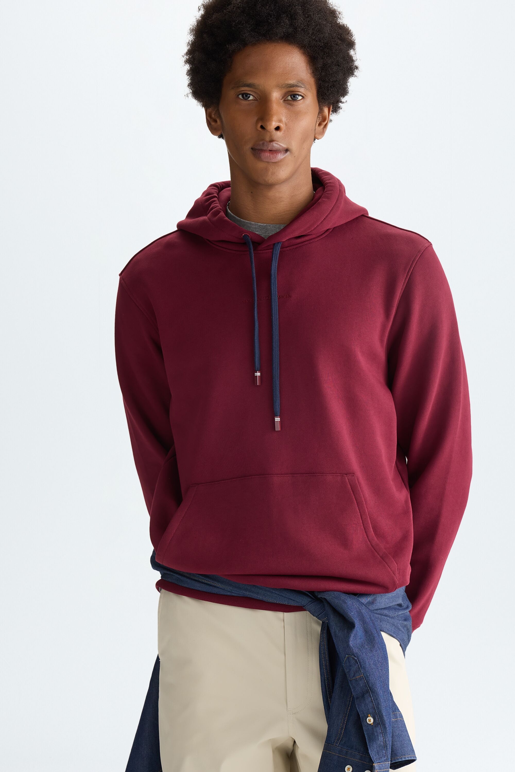 Hooded fleece sweatshirt