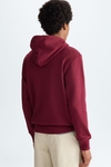 Hooded fleece sweatshirt