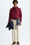 Hooded fleece sweatshirt