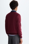 Polo collar technical sweatshirt