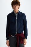 Technical cotton jacket