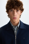 Technical cotton jacket