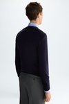 Merino wool V-neck sweater