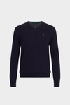 Merino wool V-neck sweater