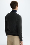 Merino wool V-neck sweater