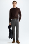Merino wool V-neck sweater
