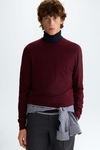 Merino wool crew-neck sweater