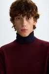 Merino wool crew-neck sweater