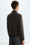 Merino wool crew-neck sweater