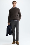 Merino wool crew-neck sweater