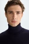 Turtleneck merino wool sweater