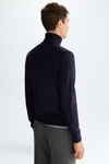 Turtleneck merino wool sweater