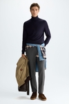 Turtleneck merino wool sweater