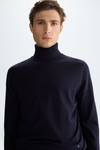 Turtleneck merino wool sweater