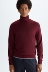 Turtleneck merino wool sweater