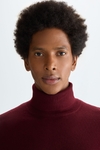 Turtleneck merino wool sweater
