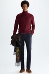 Turtleneck merino wool sweater
