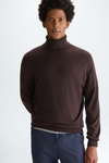 Turtleneck merino wool sweater