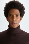 Turtleneck merino wool sweater