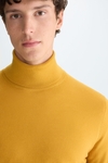 Turtleneck merino wool sweater