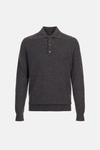 Merino wool polo shirt