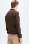 Cotton V-neck sweater