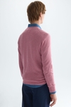 Cotton V-neck sweater