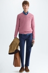 Cotton V-neck sweater
