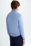Cotton crew-neck sweater