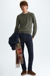 Cotton crew-neck sweater