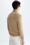 Jersey algodón cuello redondo