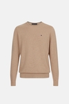 Cotton crew-neck sweater