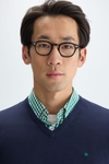 Pima cotton V-neck sweater