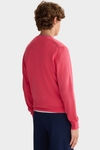 Pima cotton V-neck sweater