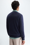 Pima cotton crew-neck sweater