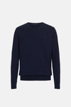 Pima cotton crew-neck sweater