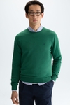 Pima cotton crew-neck sweater