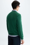 Pima cotton crew-neck sweater