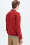 Pima cotton crew-neck sweater