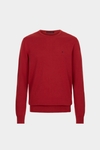 Pima cotton crew-neck sweater