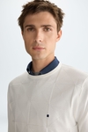 Origami pima cotton sweater