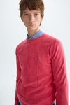 Origami pima cotton sweater